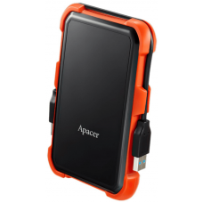 Внешний жесткий диск 2.5` USB 1.0TB Apacer AC630 Black/Orange (AP1TBAC630T-1)